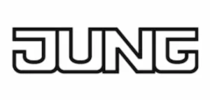 Logo de JUNG - Marca alemana especializada en automatización y mecanismos eléctricos de alta gama